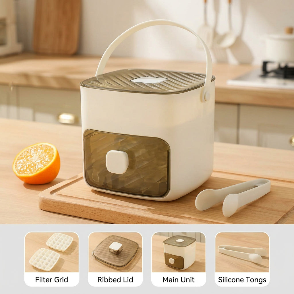 48-Grid Reusable Ice Cube Tray – Easy-Release Ice Maker