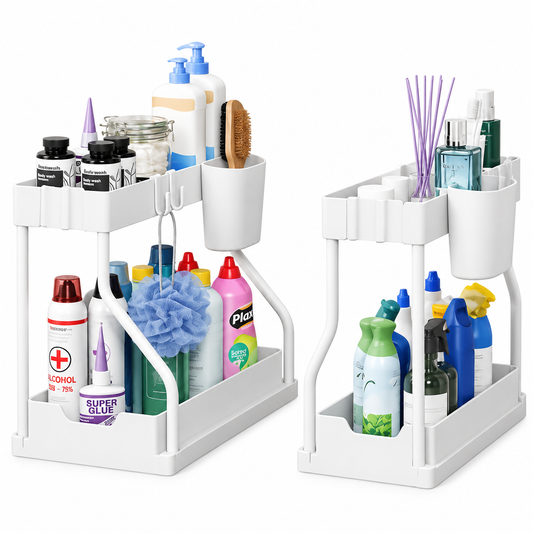 2-Tier Pull-Out Under Sink Organizer