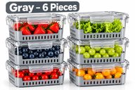 Gray – 6 Pieces