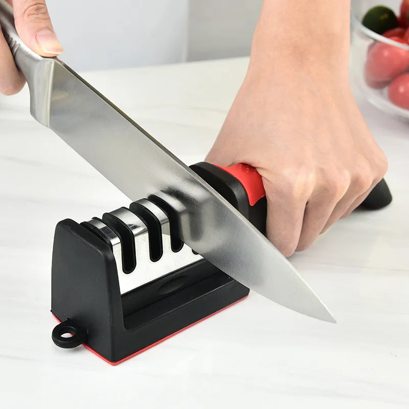 4-Stage Multi-Functional Kitchen Knife Sharpener