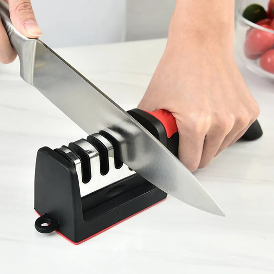 4-Stage Multi-Functional Kitchen Knife Sharpener