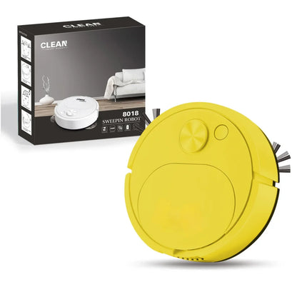 3-in-1 USB Rechargeable Robot Vacuum Cleaner – Sweeping & Mopping