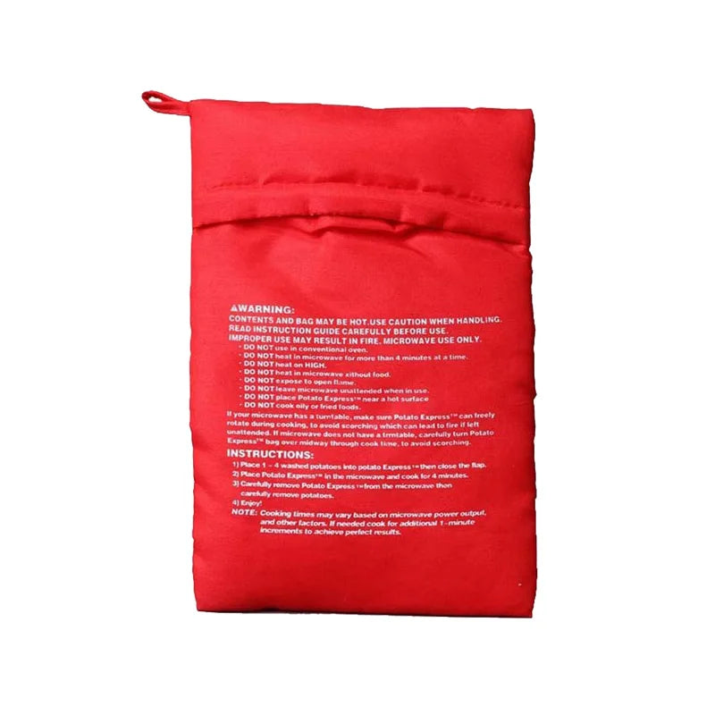 Reusable Microwave Potato Cooker Bag