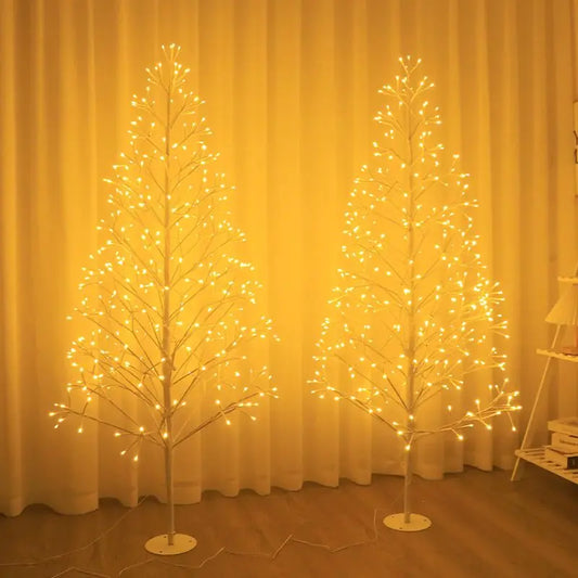 LED Light-Up Christmas Tree – Warm White Lights for Festive Décor
