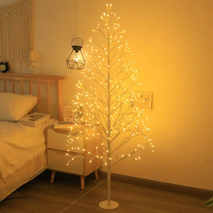 LED Light-Up Christmas Tree – Warm White Lights for Festive Décor