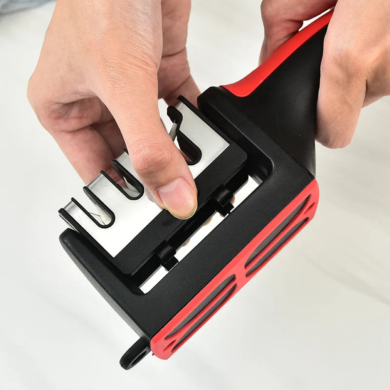 4-Stage Multi-Functional Kitchen Knife Sharpener