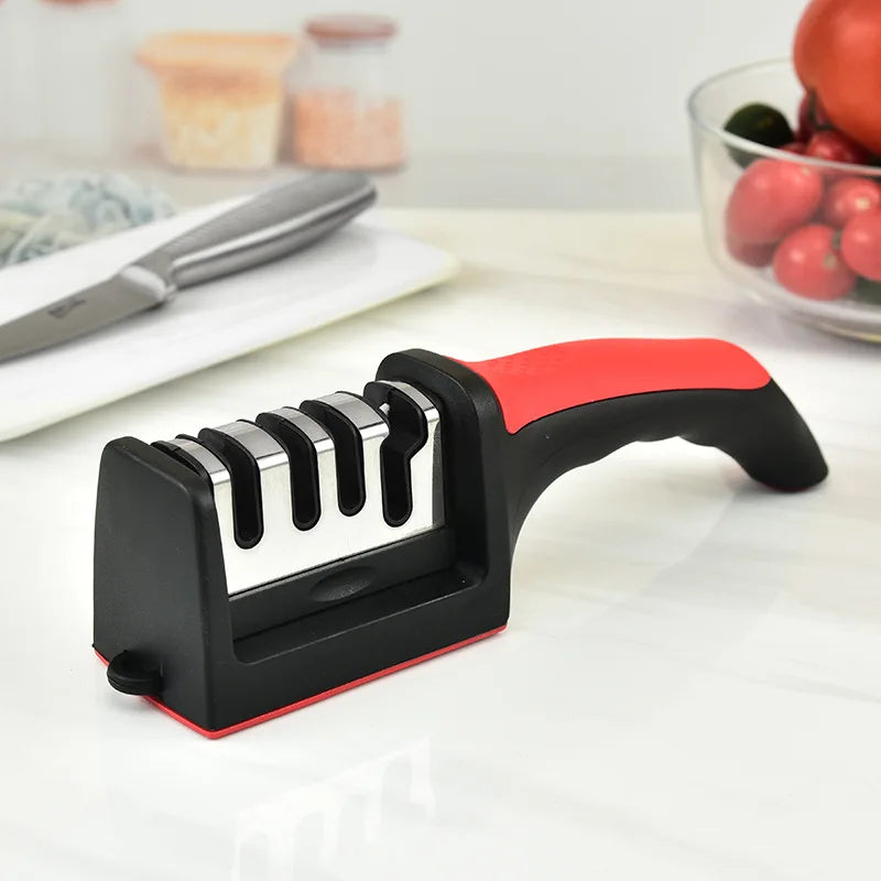 4-Stage Multi-Functional Kitchen Knife Sharpener