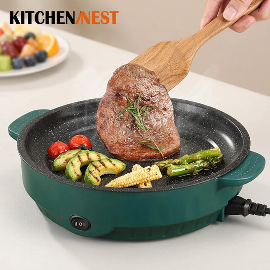 Electric Multi-Function Non-Stick Grill Pan