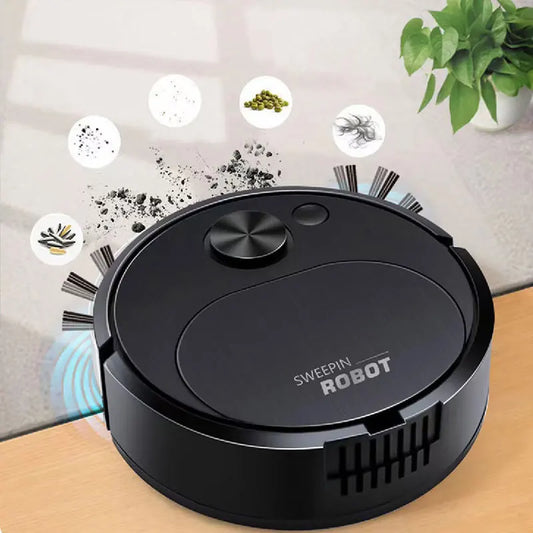 3-in-1 USB Rechargeable Robot Vacuum Cleaner – Sweeping & Mopping