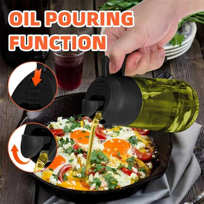 Glass Oil Sprayer Bottle 470ml